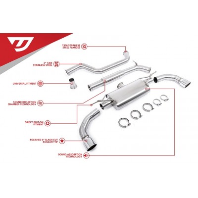 Unitronic Cat-Back for MK8 GTI